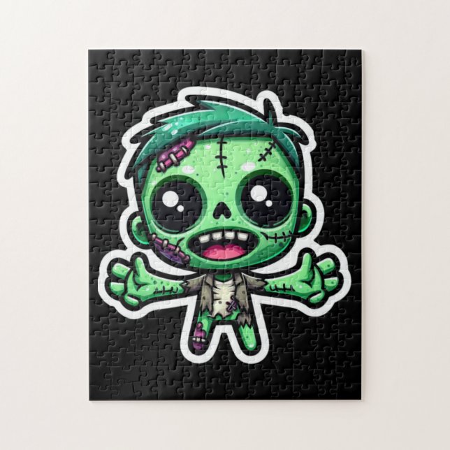 Puzzle Un zombi divertido (Vertical)
