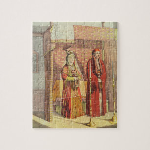 Puzzle Una boda judía, grabada por los párrocos de