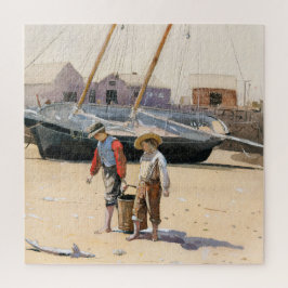 Puzzle Una cesta de almejas | Winslow Homer