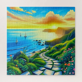 Puzzle Una costa idílica