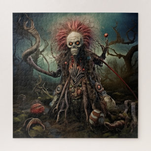 Puzzle Una criatura espeluznante y espantosa de pantano