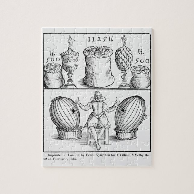 Puzzle Una declaración que fija la fecha del dibujo (Vertical)