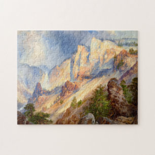 Puzzle Una ducha en el cañón de Yellowstone, 1903