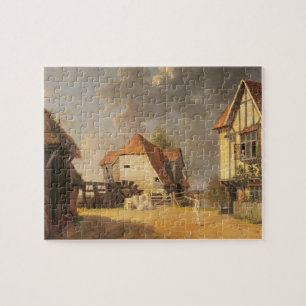 Puzzle Una escena "de la criada del molino", 1765 (aceite