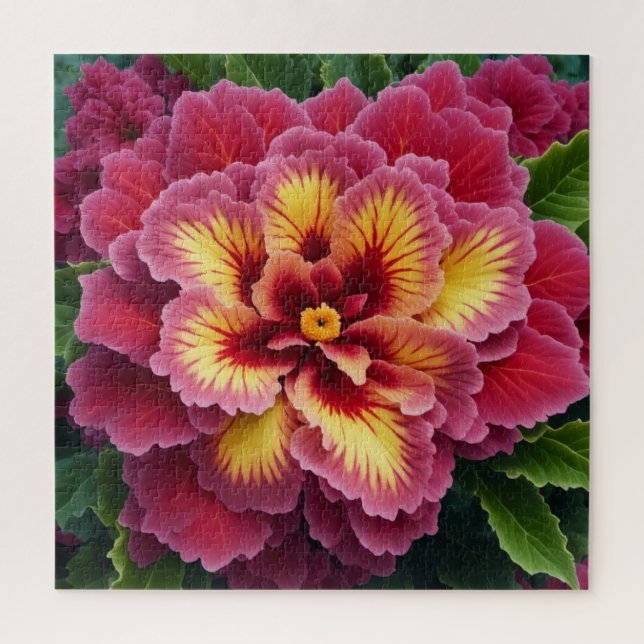 Puzzle Una flor radiante (Vertical)