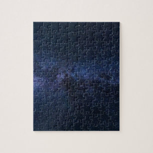 Puzzle Una galaxia de estrellas en el cielo nocturno