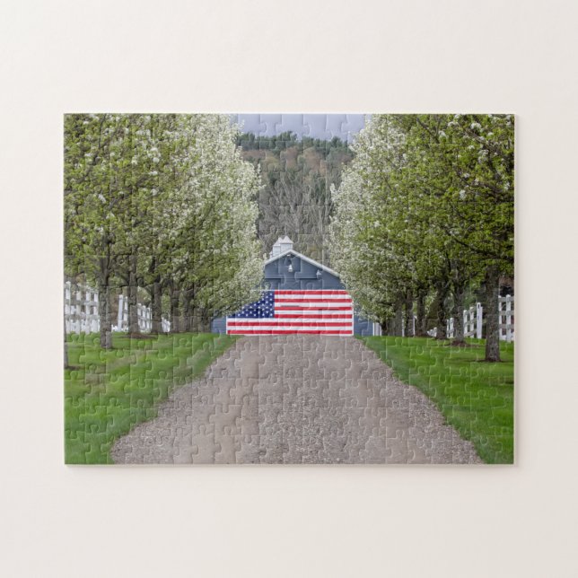 Puzzle Una granja americana (Horizontal)