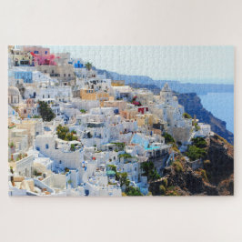 Puzzle Una Grecia espléndida y colorida