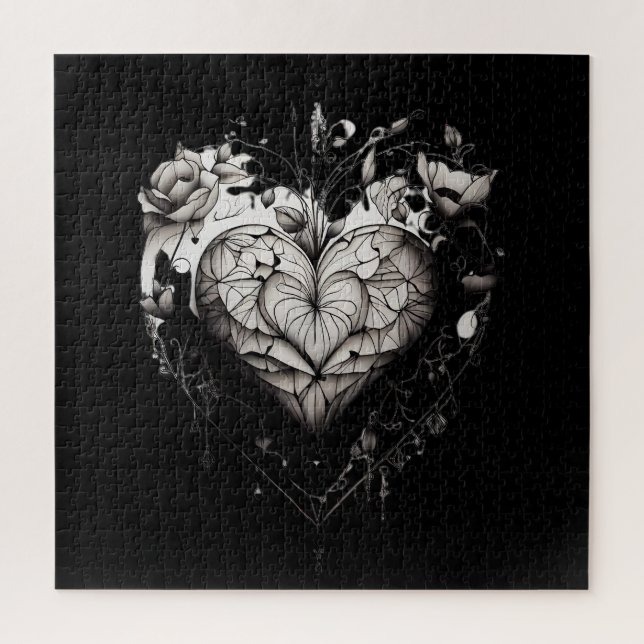 Puzzle Una ilustración de un corazón (Vertical)