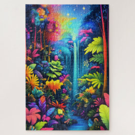 Puzzle Una jungla psicodélica