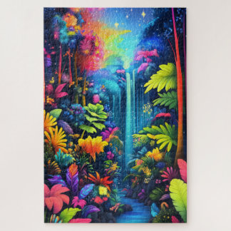 Puzzle Una jungla psicodélica