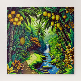 Puzzle Una jungla tropical
