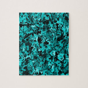 Puzzle Una locura turquesa...