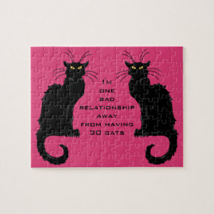 Puzzle Una mala relación lejos de tener 30 gatos