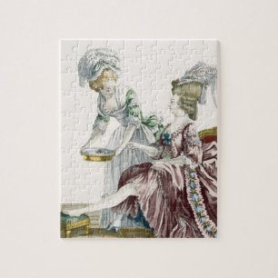 Puzzle Una mujer elegante que se lava los pies, platea 32