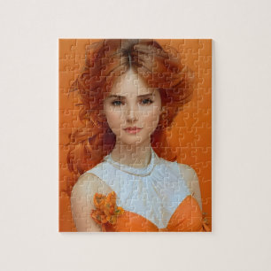 Puzzle Una mujer grandiosa de larga trayectoria en modelo