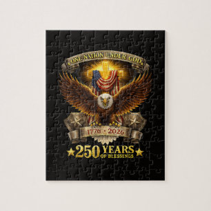 Puzzle Una Nación Bajo Dios 250 Años Bendiciones 