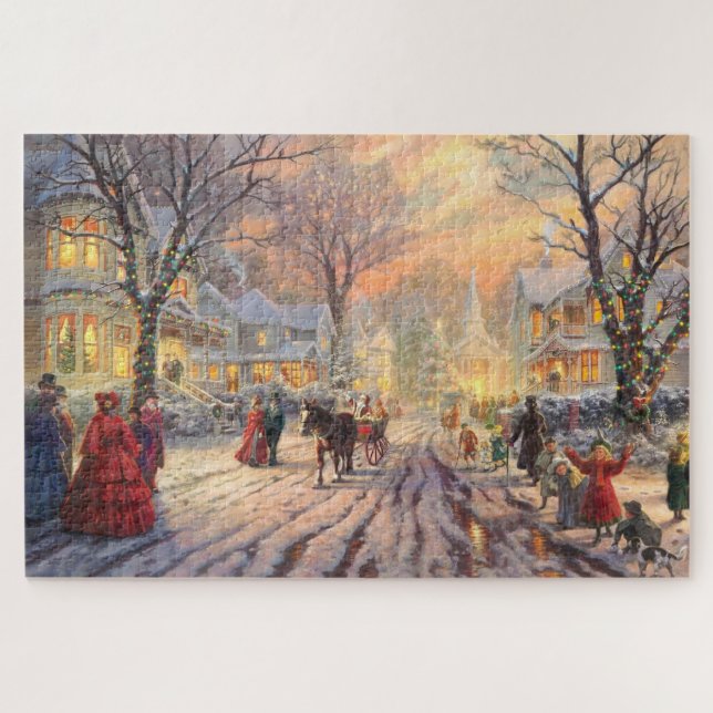 Puzzle Una Navidad Victoriana (Horizontal)