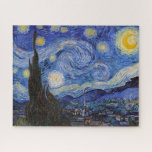 Puzzle Una noche estrellada: Saint Remy por Vincent Van G<br><div class="desc">El año es 1889. Vincent Van Gogh es un paciente en el asilo de Saint-Paul-de-Mausole en Saint-Rémy-de-Provence, Francia. Sufre de enfermedad mental y sus médicos le han aconsejado que se quede en casa y evite pintar. Pero Van Gogh no puede resistir el impulso de crear y pasa sus días pintando...</div>