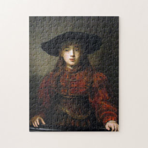 Puzzle Una novia judía - Rembrandt - 1641