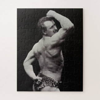 Puzzle Una nueva pose de los hombres fuertes Eugen Sandow