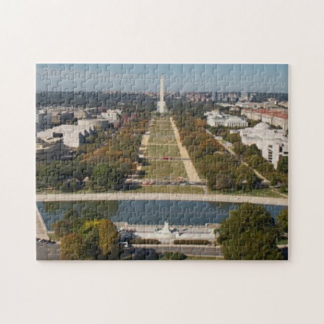 Puzzle Una opinión del paisaje del Washington DC (Horizontal)
