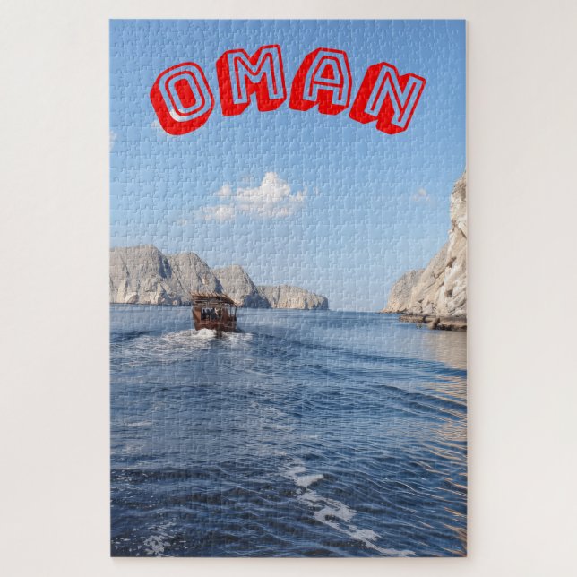 Puzzle Una pintoresca escena costera. (Vertical)