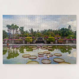 Puzzle Una piscina con lirios acuáticos en el lago Maggio