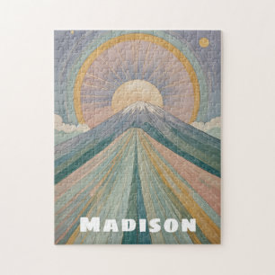 Puzzle Una serenata volcánica personalizada