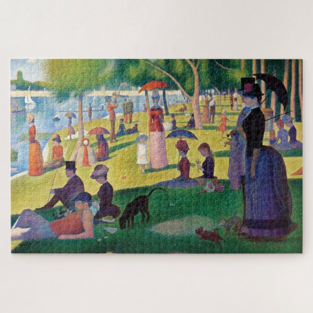 Puzzle Una tarde de domingo en La Grande Jatte (Horizontal)