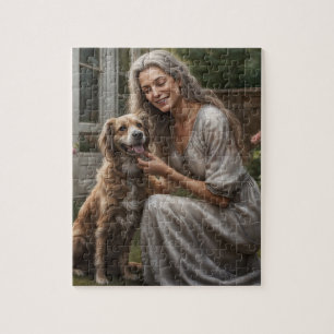 Puzzle Una tarde de martes con mi compañero de raza mesti