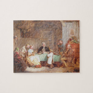 Puzzle Una tarde musical (aceite en lona) 2