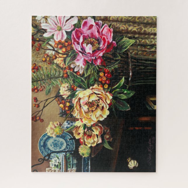 Puzzle Una velada tranquila en Kingdom Café - (Vertical)