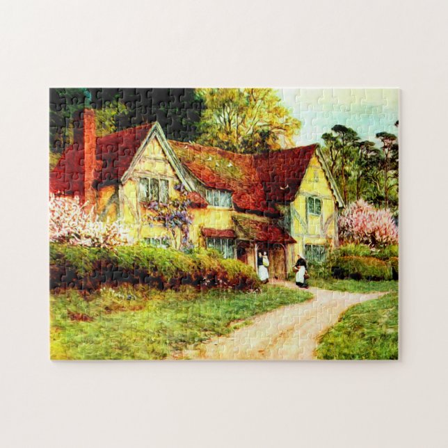 Puzzle Una vieja casa de Buckinghamshire por Helen Alling (Horizontal)