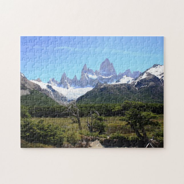Puzzle Una vista del soporte Fitz Roy (Horizontal)
