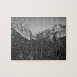 Puzzle Una vista del valle de Yosemite en Yosemite