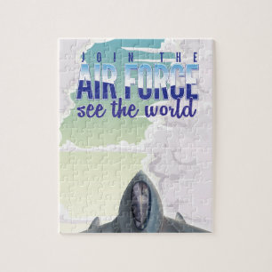 Puzzle Únase al Poster de la Fuerza Aérea
