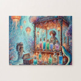 Puzzle Underwater Mermaid & Deep Sea Diver
