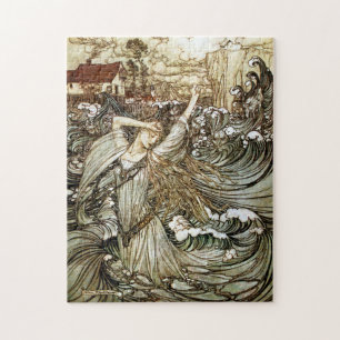 Puzzle Undine por Arthur Rackham