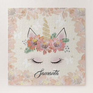 Puzzle Unicorn, Unicorn Face, personalizado