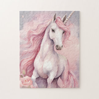 Puzzle Unicorn Wall Clock