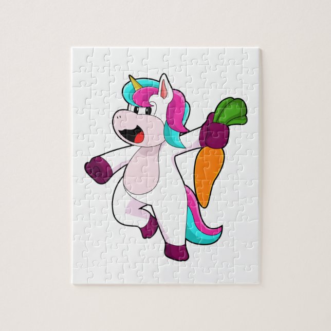 Puzzle Unicornio con zanja (Vertical)