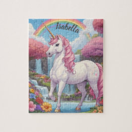 Puzzle Unicornio de hadas personalizadas