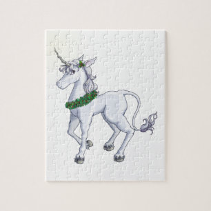 Puzzle Unicornio del navidad