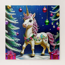 unicornio en navidades