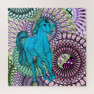 Puzzle Unicornio Invisible