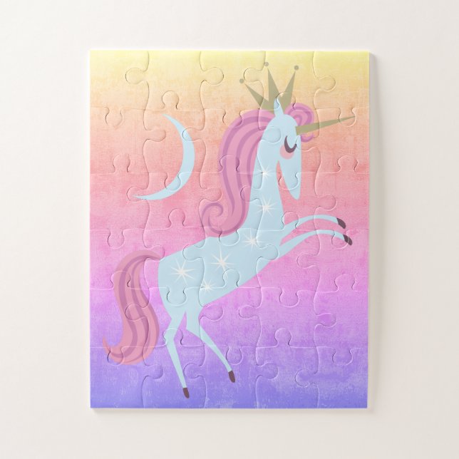 Puzzle unicornio mágico (Vertical)