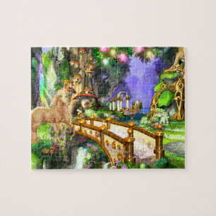 Puzzle Unicornio mágico encantado