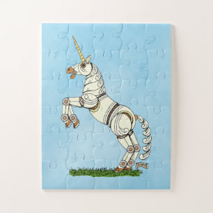 Puzzle Unicornio mecánico