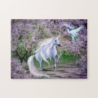 Puzzle Unicornio pastel mágico